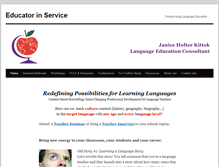 Tablet Screenshot of educatorinservice.com